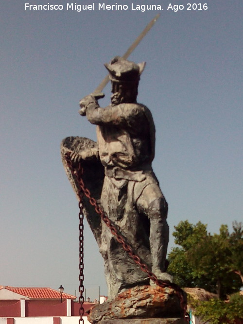 Monumento a Alfonso VIII - Monumento a Alfonso VIII. Estatua