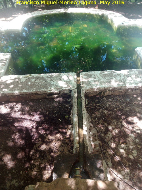 Fuente del Cerro - Fuente del Cerro. Acequia