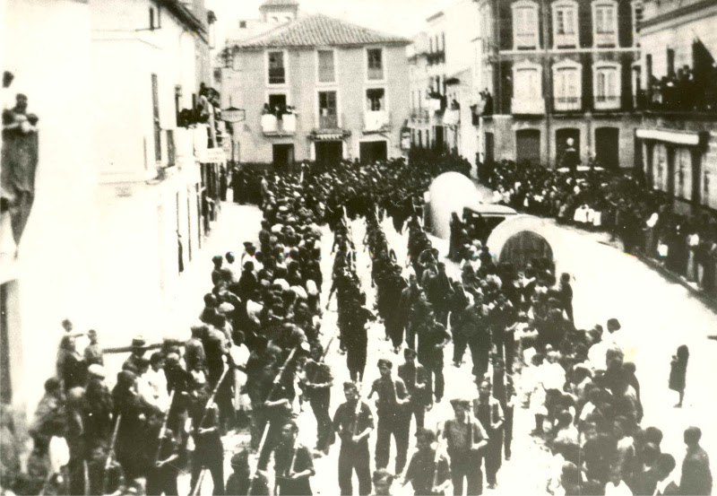 Historia de Lopera - Historia de Lopera. Tropas del frente de Lopera