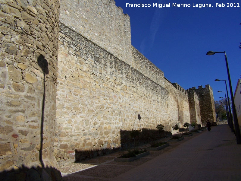 Castillo de Lopera - Castillo de Lopera. Muralla