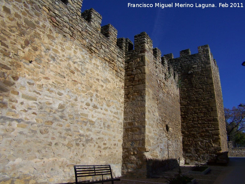 Castillo de Lopera - Castillo de Lopera. Torren rectangular esquinero