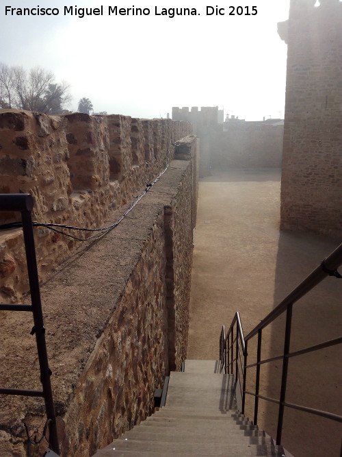 Castillo de Lopera - Castillo de Lopera. Muralla Este
