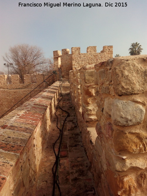 Castillo de Lopera - Castillo de Lopera. Adarve