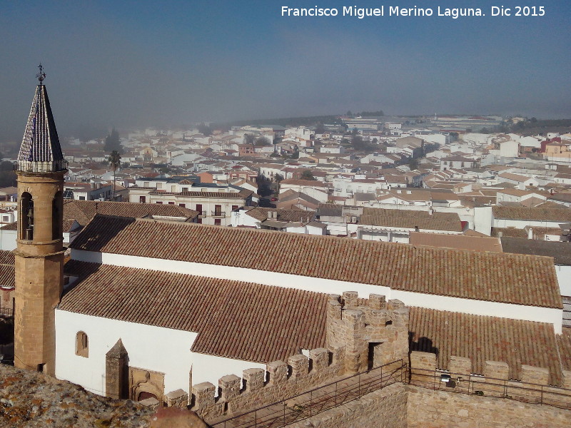 Iglesia de la Pursima Concepcin - Iglesia de la Pursima Concepcin. Desde el Castillo de Lopera