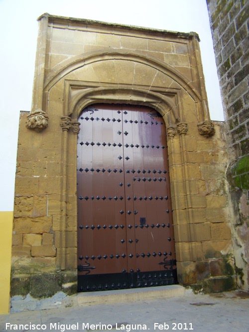 Iglesia de la Pursima Concepcin - Iglesia de la Pursima Concepcin. Portada del lateral izquierdo