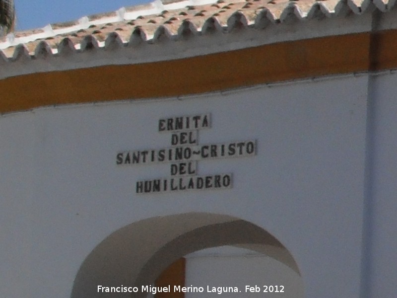 Ermita del Cristo del Humilladero - Ermita del Cristo del Humilladero. 