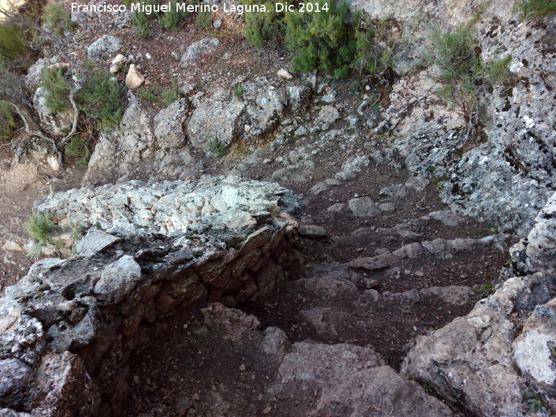 Tranco de la Maj del Carnero - Tranco de la Maj del Carnero. Escaleras