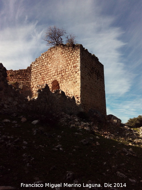 Castillo de Mata Bejid. Torre del Homenaje - Castillo de Mata Bejid. Torre del Homenaje. 