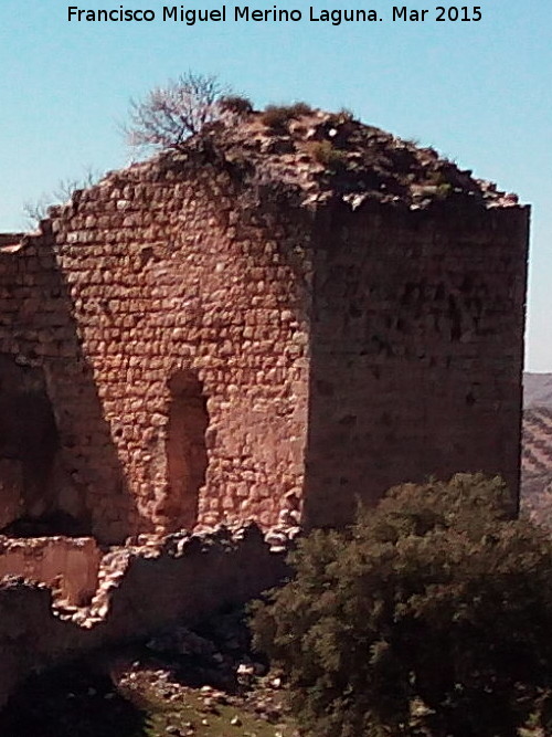 Castillo de Mata Bejid. Torre del Homenaje - Castillo de Mata Bejid. Torre del Homenaje. 