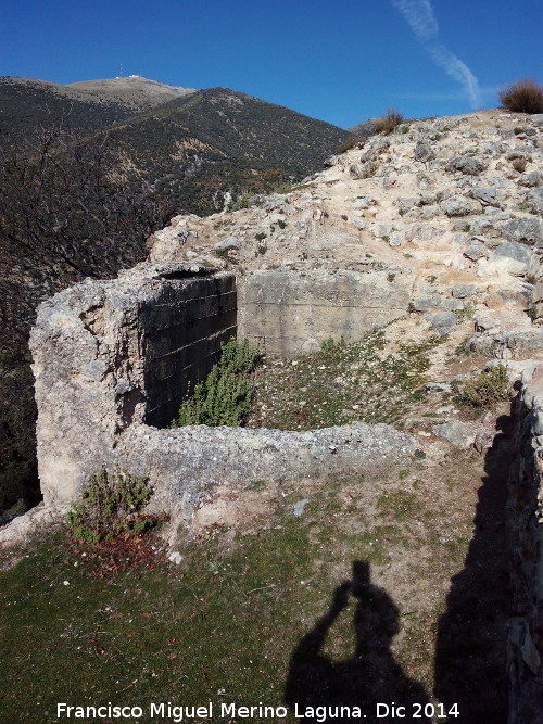 Castillo de Mata Bejid. Aljibe - Castillo de Mata Bejid. Aljibe. 