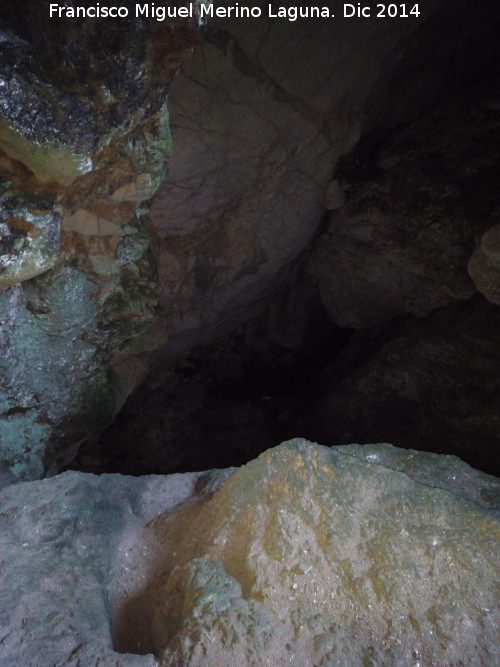 Cueva del Tocino - Cueva del Tocino. Paredes