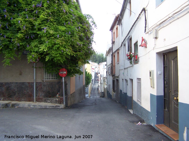 Calle Molino - Calle Molino. Comienzo de la calle Molino