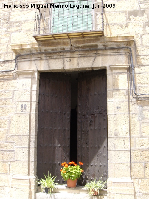 Palacio del Vizconde - Palacio del Vizconde. Puerta de entrada