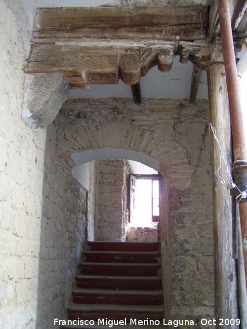 Palacio del Vizconde - Palacio del Vizconde. Escalera