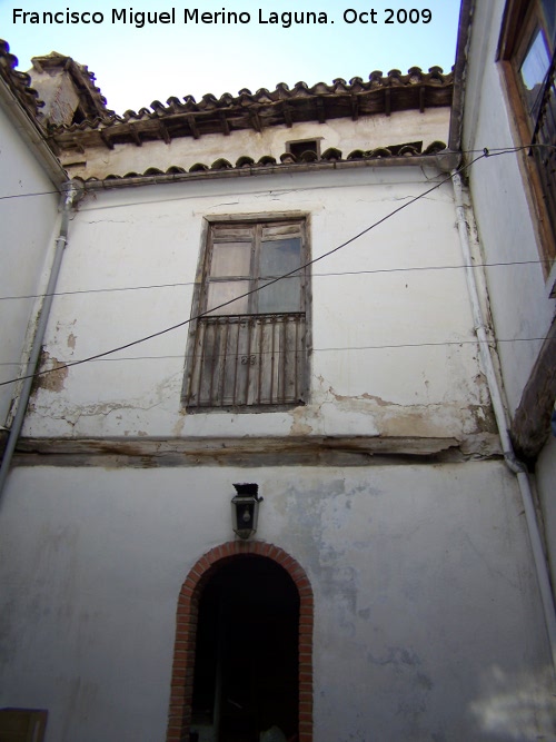 Palacio del Vizconde - Palacio del Vizconde. Parte cegada izquierda del patio porticado