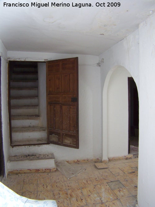 Palacio del Vizconde - Palacio del Vizconde. Escaleras del piso superior