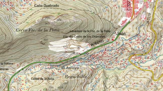 Casera de la Calera - Casera de la Calera. Mapa