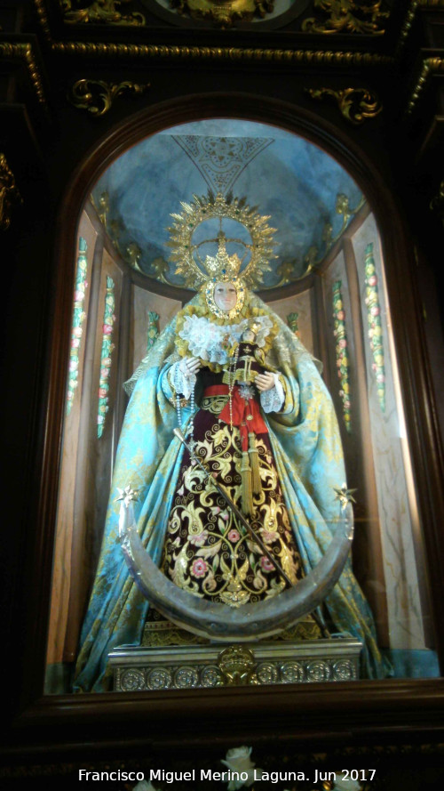 Iglesia de San Juan Bautista - Iglesia de San Juan Bautista. Virgen del Rosario
