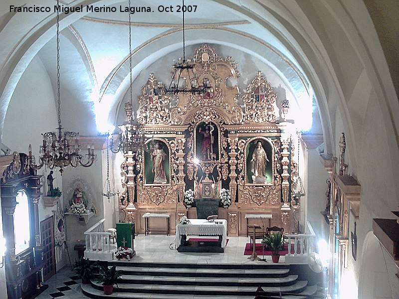 Iglesia de San Juan Bautista - Iglesia de San Juan Bautista. Altar desde el coro