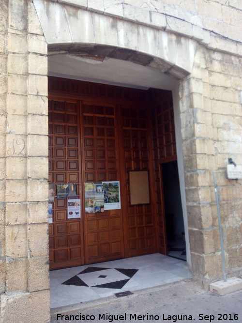 Iglesia de San Juan Bautista - Iglesia de San Juan Bautista. Cuando se mand la puerta a reconstruir