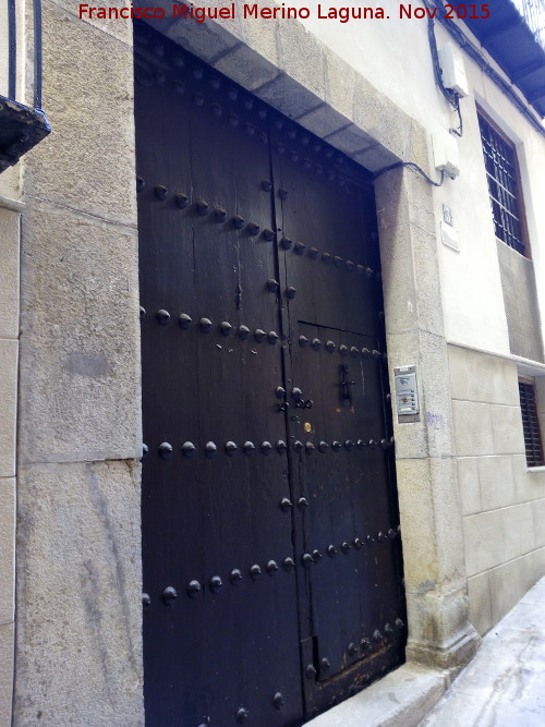 Casa de la Calle Moreno Castell n 3 - Casa de la Calle Moreno Castell n 3. Puerta de clavazn