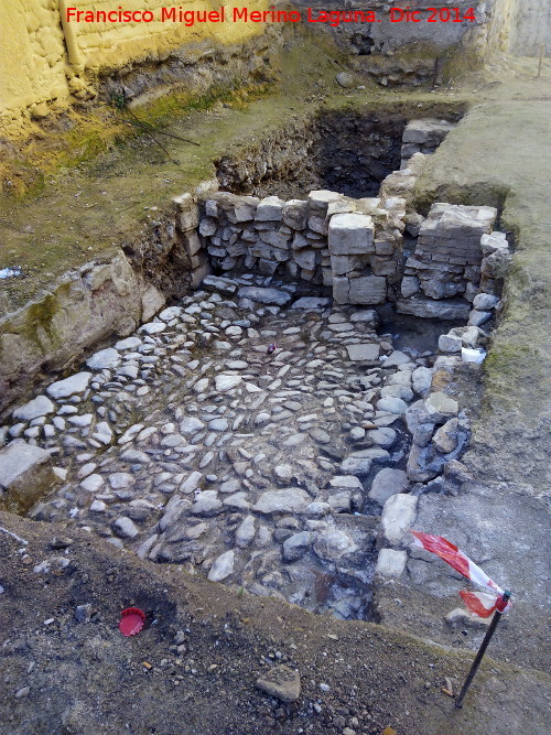 Excavacin arqueolgica de la Calle Teodoro Calvache n 29 - Excavacin arqueolgica de la Calle Teodoro Calvache n 29. Pavimento