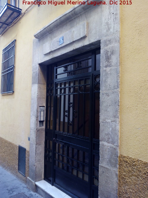 Casa de la Calle Jorge Morales n 26 - Casa de la Calle Jorge Morales n 26. 
