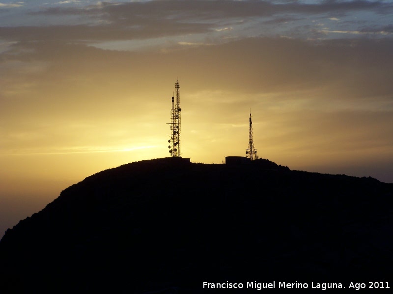 La Pandera - La Pandera. Atardeciendo