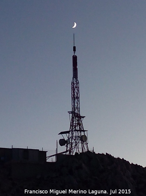 La Pandera - La Pandera. Antena con la Luna