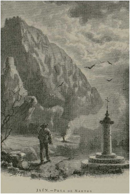 Rotonda de la Cruz del Lloro - Rotonda de la Cruz del Lloro. 1885