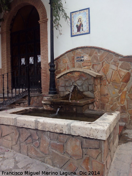 Fuente de Santa Luca - Fuente de Santa Luca. 