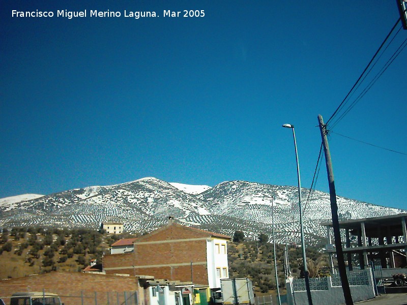 Loma del Toril - Loma del Toril. Desde el pueblo