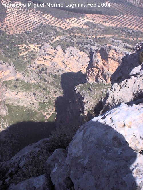 Cerro La Veleta - Cerro La Veleta. Los Caones desde la cumbre