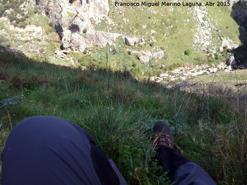 Cerro La Veleta - Cerro La Veleta. Inclinacin de la ladera norte