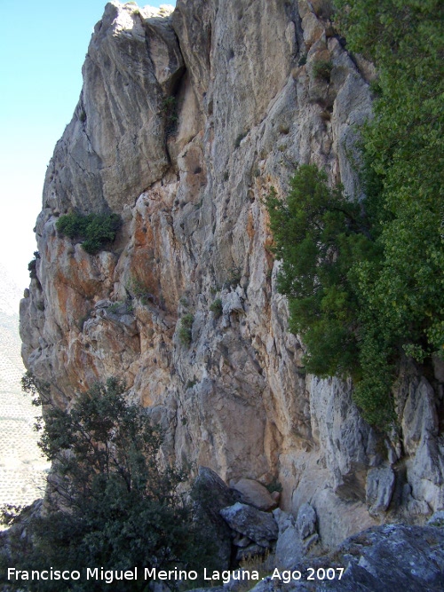 Cerro La Veleta - Cerro La Veleta. Primeros tajos