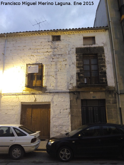 Casa de la Calle el Carmen n 24 - Casa de la Calle el Carmen n 24. Fachada