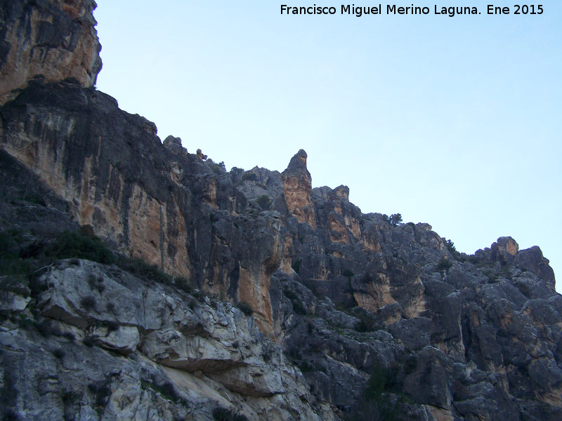 Torcal de Los Pollos - Torcal de Los Pollos. La Montera y el Monje