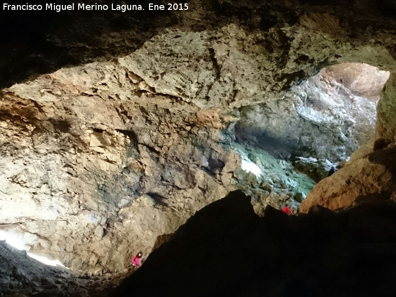 Cueva de Villanueva - Cueva de Villanueva. Interior