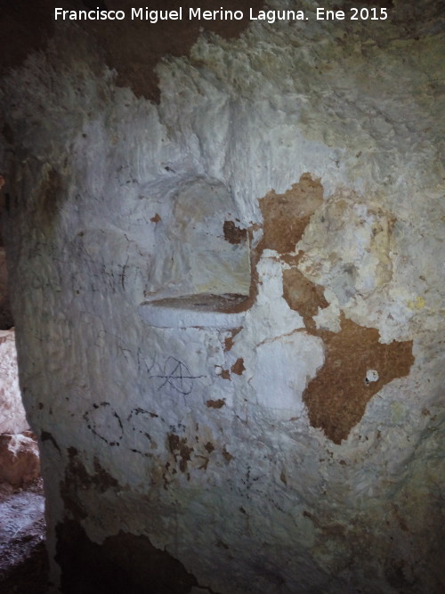 Cuevas Piquita. Cueva de la Ta Piquita - Cuevas Piquita. Cueva de la Ta Piquita. Hornacina de luz