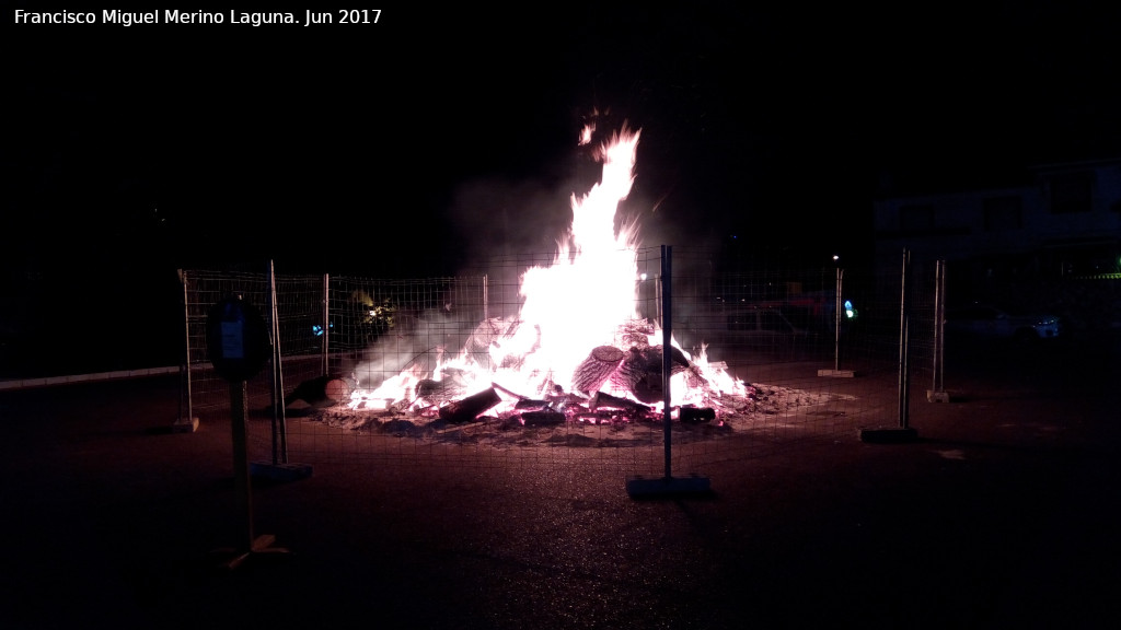 Fiestas de San Juan Bautista - Fiestas de San Juan Bautista. Hoguera