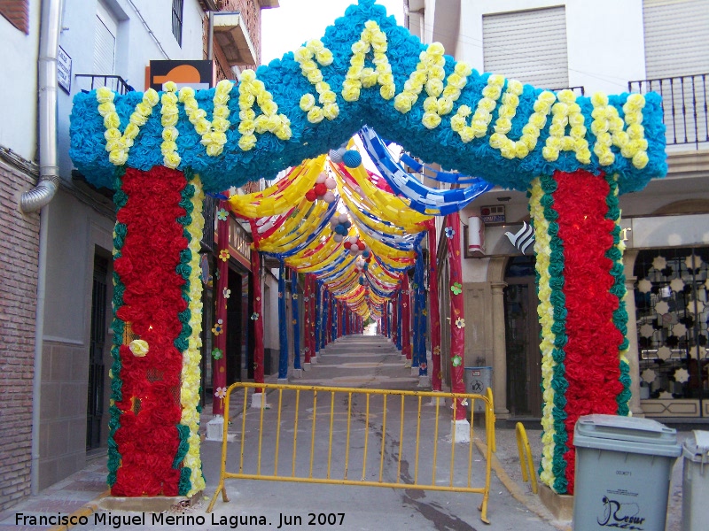 Fiestas de San Juan Bautista - Fiestas de San Juan Bautista. Calle Francisco Bonilla