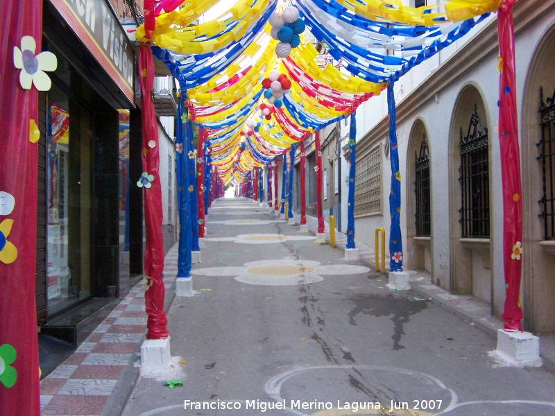 Fiestas de San Juan Bautista - Fiestas de San Juan Bautista. Calle Francisco Bonilla