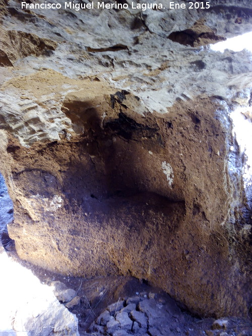 Cuevas Piquita. Cueva X - Cuevas Piquita. Cueva X. Hornacina