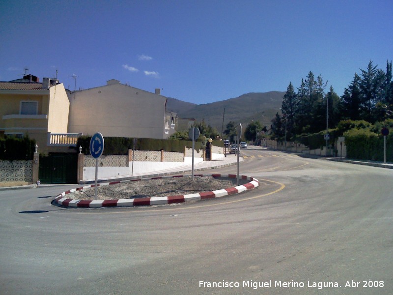 Carretera de Valdepeas - Carretera de Valdepeas. Rotonda