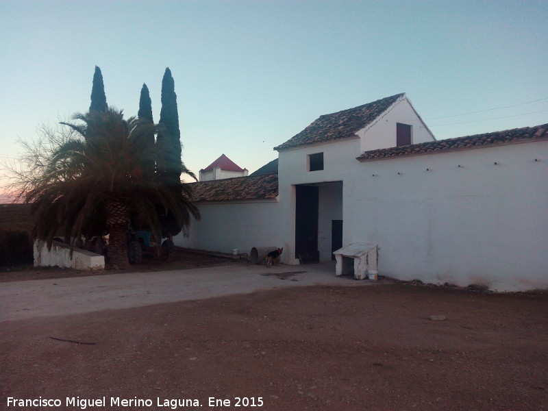 Cortijo de la Loma - Cortijo de la Loma. Fachada trasera