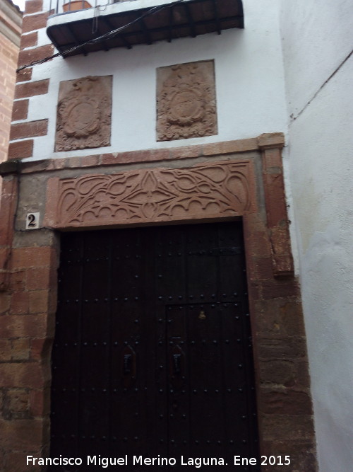 Casa de la Calle Postigo n 2 - Casa de la Calle Postigo n 2. Portada