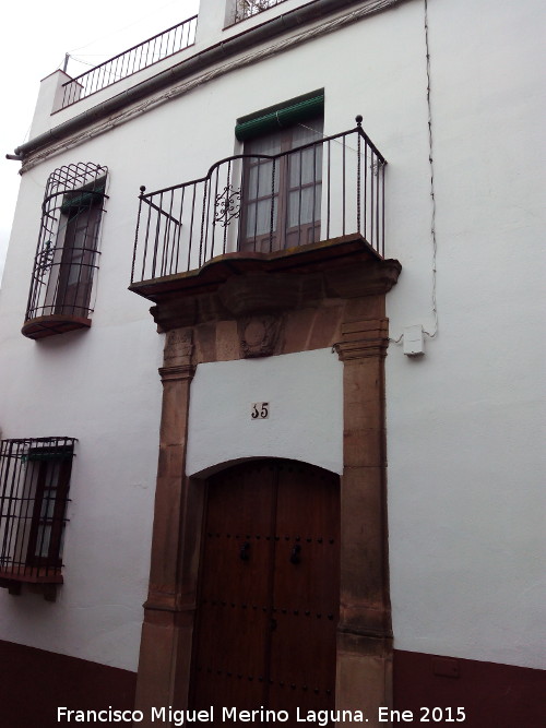Casa de la Calle Antonio Garijo n 15 - Casa de la Calle Antonio Garijo n 15. 
