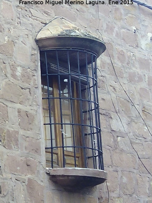 Casa de la Calle Mrtires n 4 - Casa de la Calle Mrtires n 4. Ventana semicircular