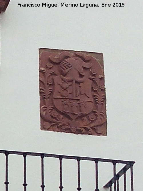 Casa de la Calle lvaro Prez n 12 - Casa de la Calle lvaro Prez n 12. Escudo derecho