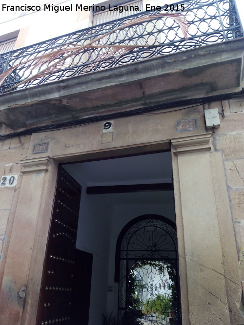 Casa de la Calle lvaro Prez n 20 - Casa de la Calle lvaro Prez n 20. 